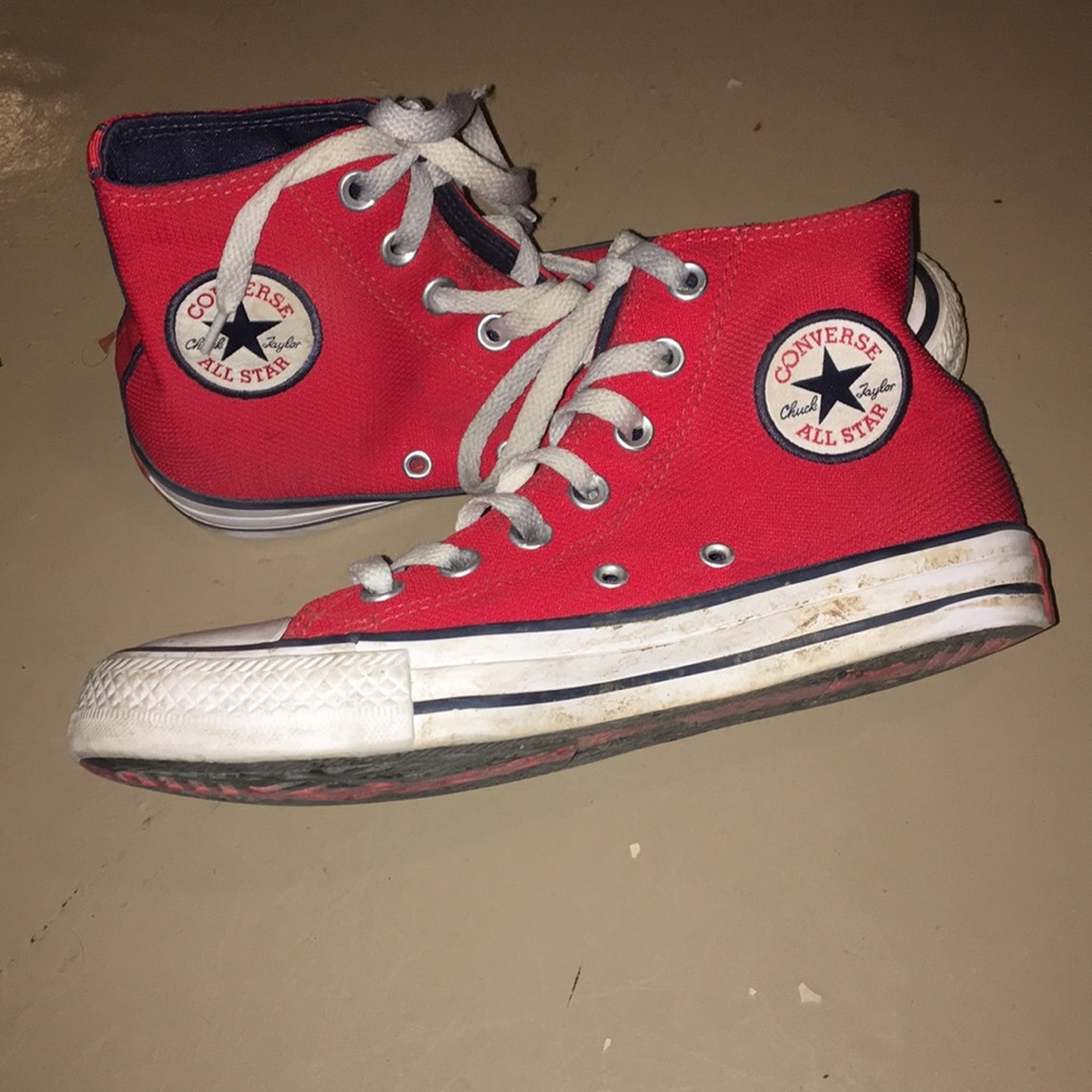 Red converses!